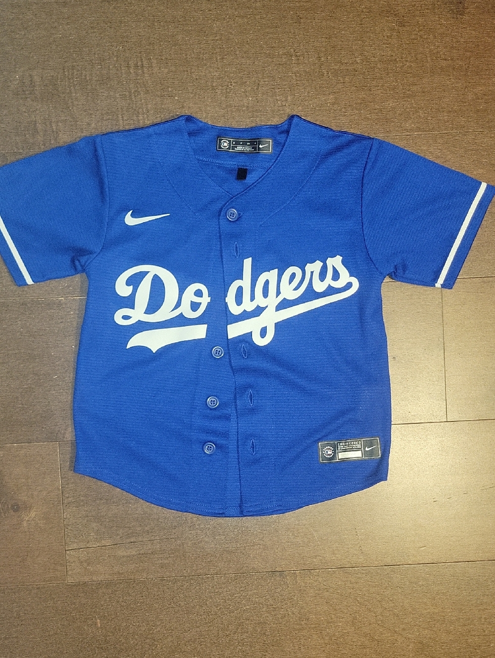 Nike Youth Royal Blue Dodgers Baseball Jersey